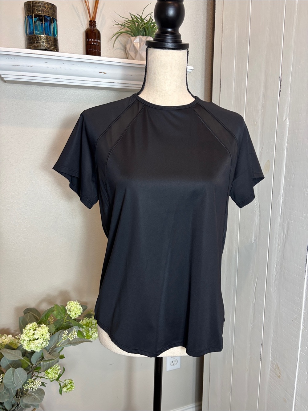 Women’s Black Work It Out Tee